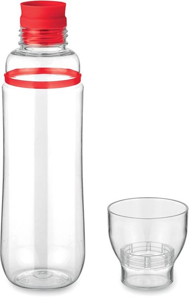 Obrázky: Plastová láhev z tritanu 700 ml s červeným víčkem, Obrázek 2
