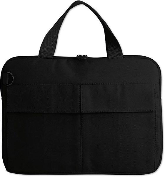Obrázky: Černá taška na laptop 14" s předními kapsami