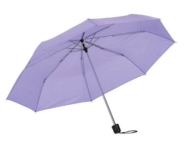 Obrázky: Fialový třídílný skládací deštník