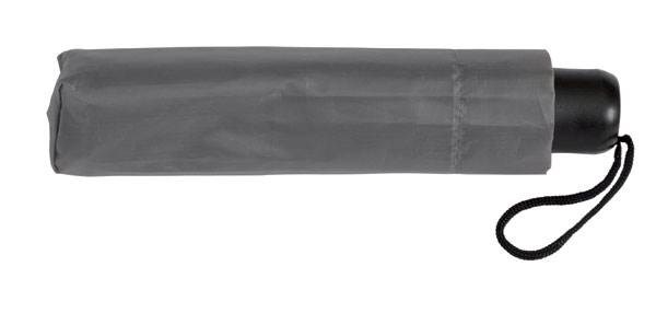 Obrázky: Šedý třídílný skládací deštník, Obrázek 2