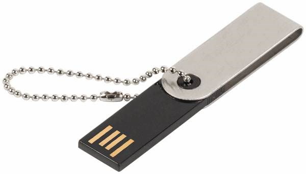Obrázky: USB flash disk 8GB z broušeného hliníku