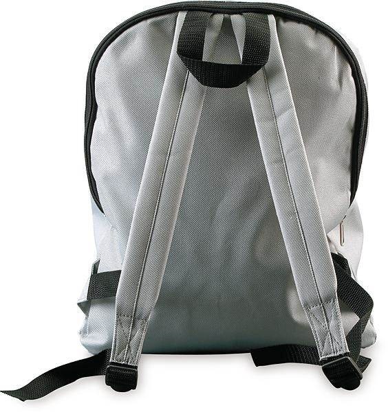 Obrázky: Modro-šedý polyesterový batoh DING, Obrázek 2