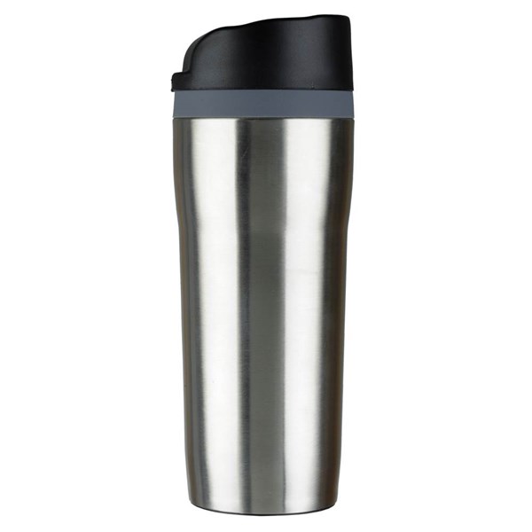 Obrázky: Stříbrný nerez. termohrnek 350 ml, push-up uzávěr, Obrázek 3