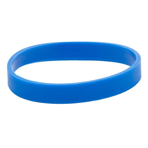 Obrázky: Ozdobný silikonový pásek pro termohrnek tm. modrý, Obrázek 2