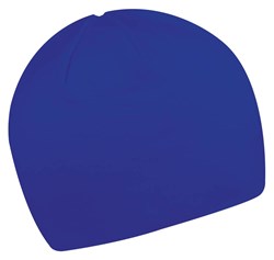 Obrázky: Lehká dvojvrstvá bavlněná čepice královská modř