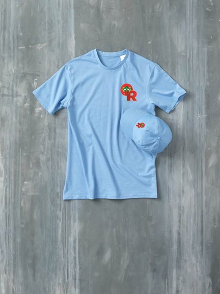 Obrázky: Tričko Heros ELEVATE 150 světle modré XXL, Obrázek 7