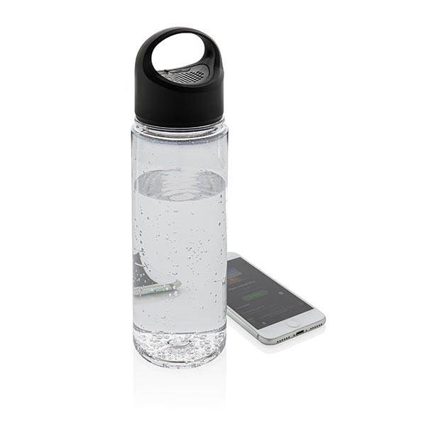 Obrázky: Transpar.láhev na vodu s bezdrát. reprodukt. ve víčku, Obrázek 4