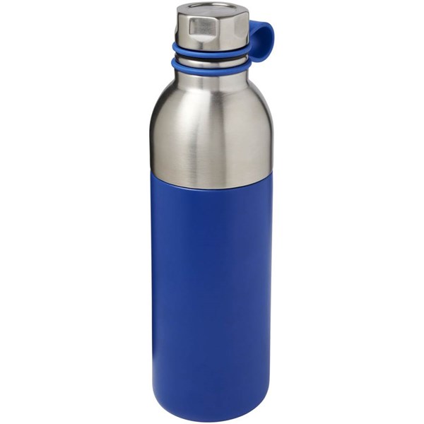 Obrázky: Modrá měděná láhev s vakuovou izolací, 590 ml, Obrázek 2