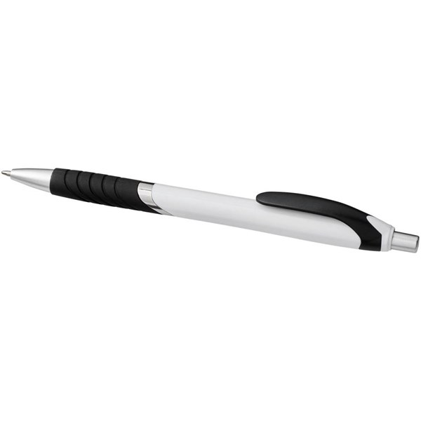 Obrázky: Kuličkové pero s gumovým úchopem, černé, ČN, Obrázek 3