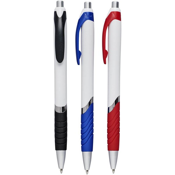 Obrázky: Kuličkové pero s gumovým úchopem, modré, ČN, Obrázek 5