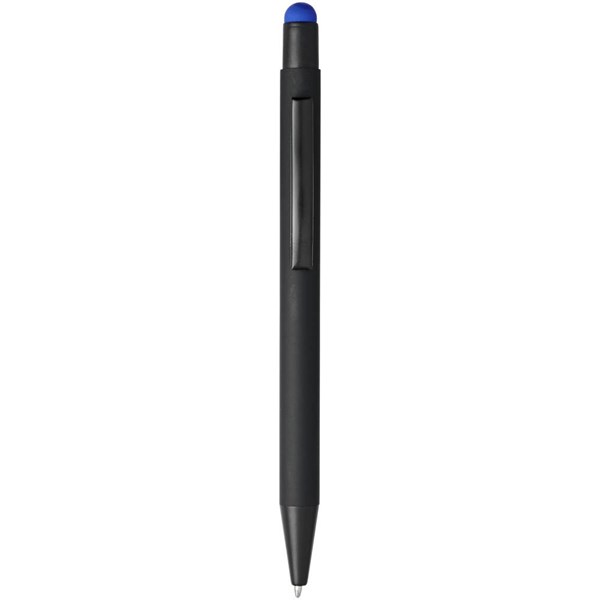 Obrázky: Pryžové kuličkové pero, modrý stylus, Obrázek 1