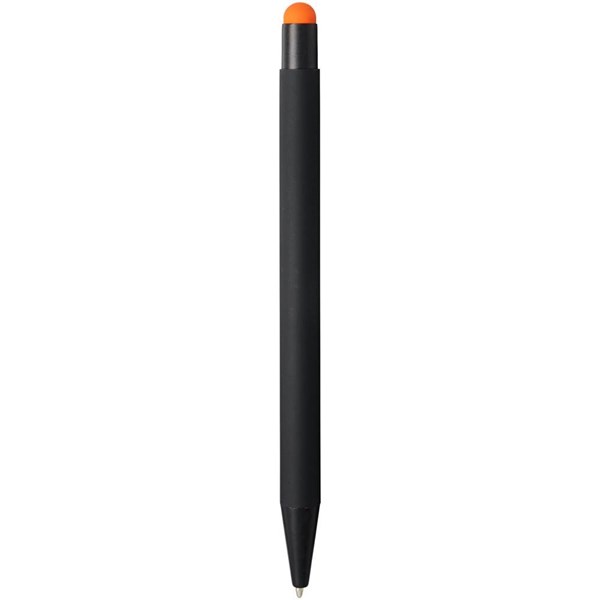 Obrázky: Pryžové kuličkové pero, oranžový stylus, Obrázek 2