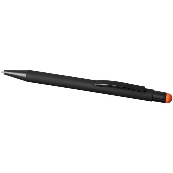Obrázky: Pryžové kuličkové pero, oranžový stylus, Obrázek 3