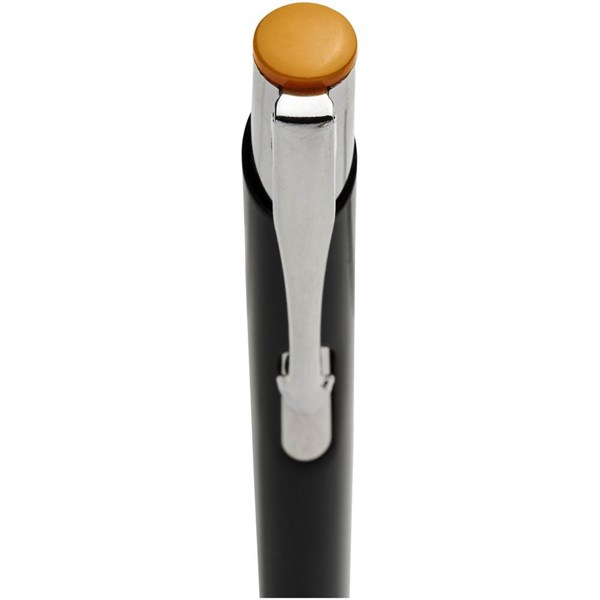 Obrázky: Laserové hliníkové kuličkové pero, oranžové, Obrázek 3