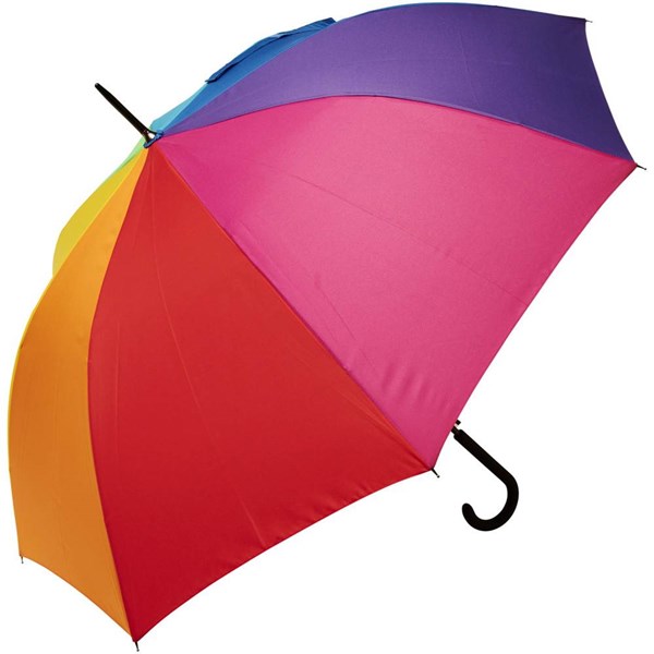 Obrázky: Barevný větruodolný deštník s automat. otvíráním, Obrázek 3