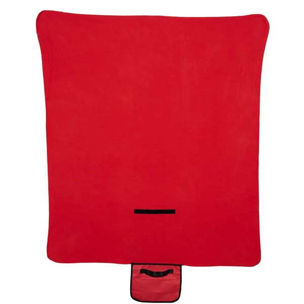 Obrázky: Červená skládací deka s rukojetí, Obrázek 2