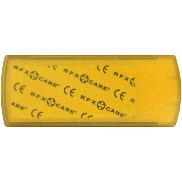 Obrázky: Žlutá transp. 5dílná krabička s náplastmi, Obrázek 2