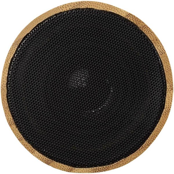 Obrázky: Bambusový Bluetooth reproduktor, černý, Obrázek 7