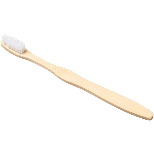 Obrázky: Bambusový zubní kartáček, bílý, Obrázek 3