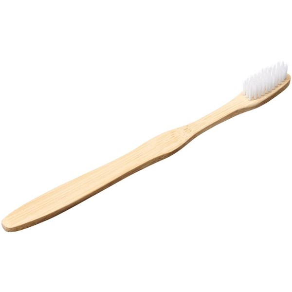 Obrázky: Bambusový zubní kartáček, bílý, Obrázek 4
