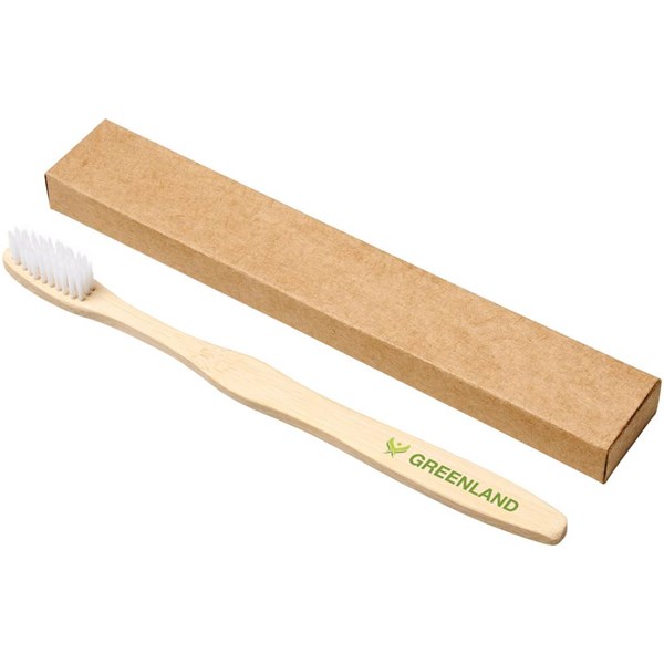 Obrázky: Bambusový zubní kartáček, bílý, Obrázek 7
