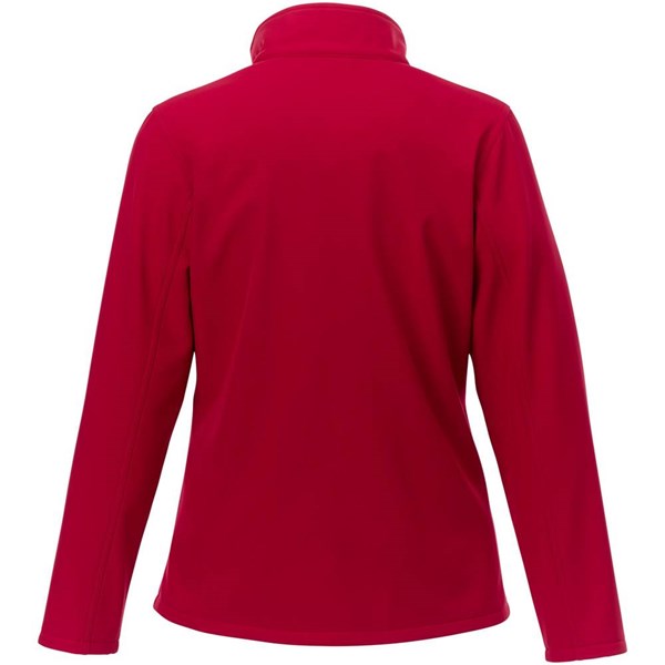 Obrázky: Červená softshellová dámská bunda M, Obrázek 2