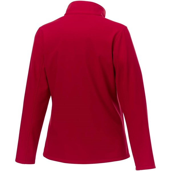 Obrázky: Červená softshellová dámská bunda S, Obrázek 3