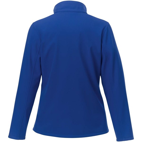 Obrázky: Stř. modrá softshellová dámská bunda XS, Obrázek 2