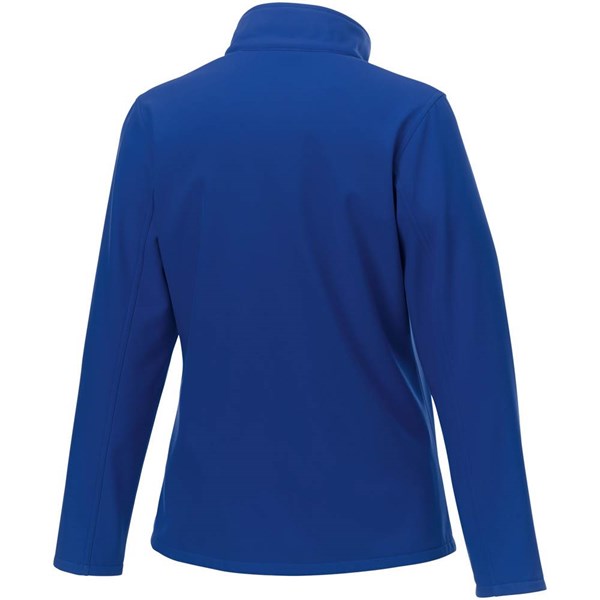 Obrázky: Stř. modrá softshellová dámská bunda XL, Obrázek 3