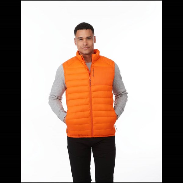 Obrázky: Oranžová pánská vesta s izolační vrstvou XS, Obrázek 6