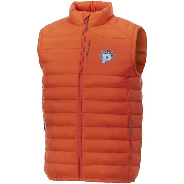 Obrázky: Oranžová pánská vesta s izolační vrstvou XL, Obrázek 7