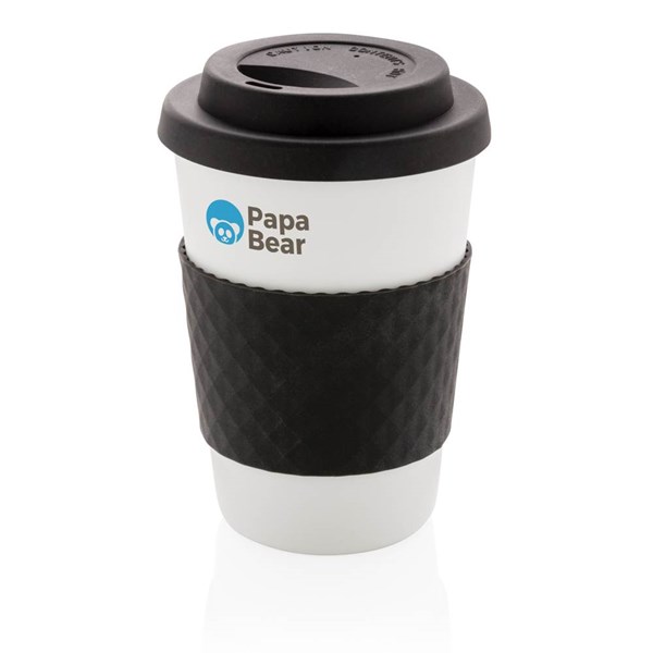Obrázky: Opakovaně použitelný hrnek 270 ml, černá, Obrázek 4