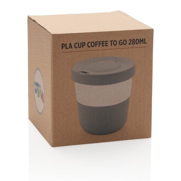 Obrázky: PLA hrnek coffee to go 280ml, šedá, Obrázek 8