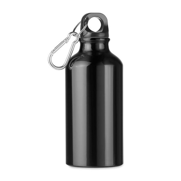 Obrázky: Hliníková láhev 400 ml, černá