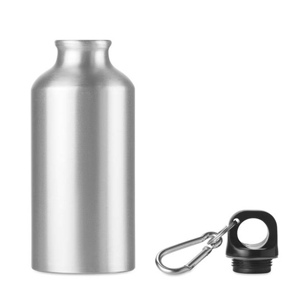 Obrázky: Hliníková láhev 400 ml, stříbrná, Obrázek 2