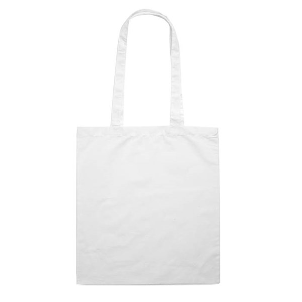 Obrázky: Nákupní taška z bavlny 180 g/m², bílá, Obrázek 3