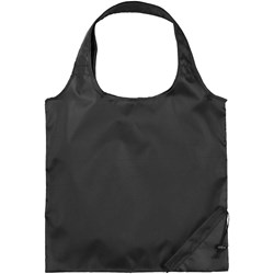 Obrázky: Černá skládací recyklovaná nákupní taška