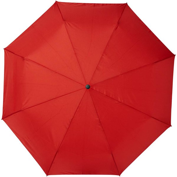 Obrázky: Automatický skládací deštník, rec. PET, červený, Obrázek 5