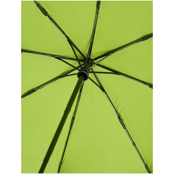 Obrázky: Automatický skládací deštník, rec. PET, zelený, Obrázek 3