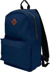 Obrázky: Modrý batoh s černým zipem a uchem