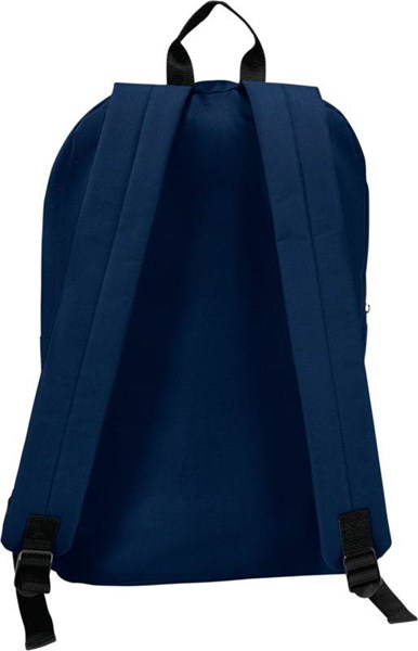 Obrázky: Modrý batoh s černým zipem a uchem, Obrázek 2