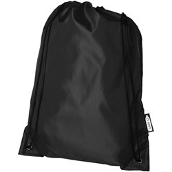 Obrázky: Stahovací batoh z recyklovaných PET černá