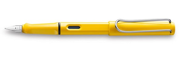 Obrázky: LAMY safari yellow plnicí pero, hrot EF