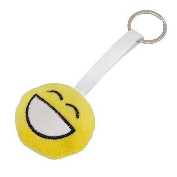 Obrázky: Žlutá plyšová hračka smajlík s otevřenou pusou