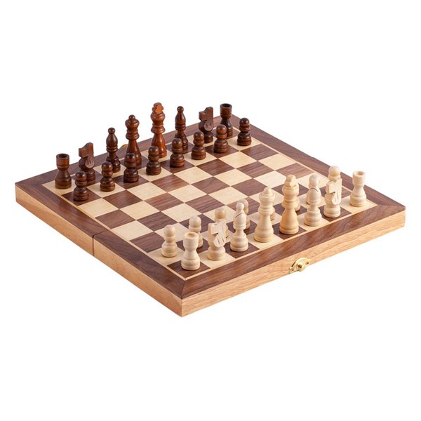 Obrázky: Hra šachy v dřevěné krabičce, Obrázek 2