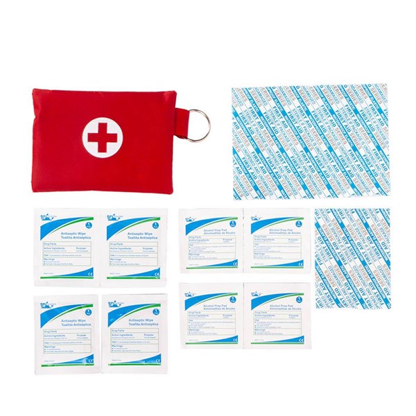 Obrázky: Červená sada první pomoci/lékárnička, pouzdro s kroužkem, Obrázek 2