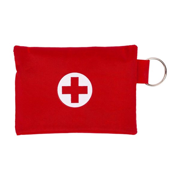 Obrázky: Červená sada první pomoci/lékárnička, pouzdro s kroužkem, Obrázek 3