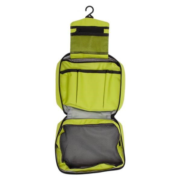 Obrázky: Rozkládací kosmetická taška na zip sv. zelená