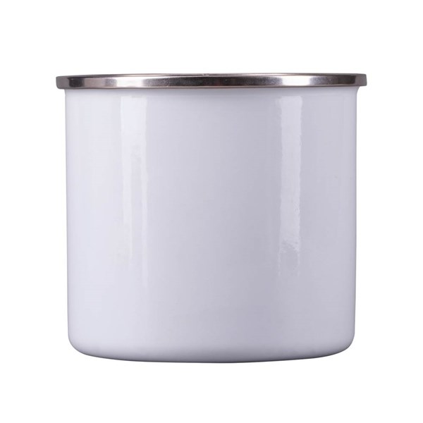 Obrázky: Bílý hrnek plecháček, 500 ml, Obrázek 5