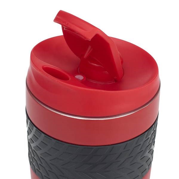 Obrázky: Červený termohrnek 200 ml, černý úchop a přísavka, Obrázek 3